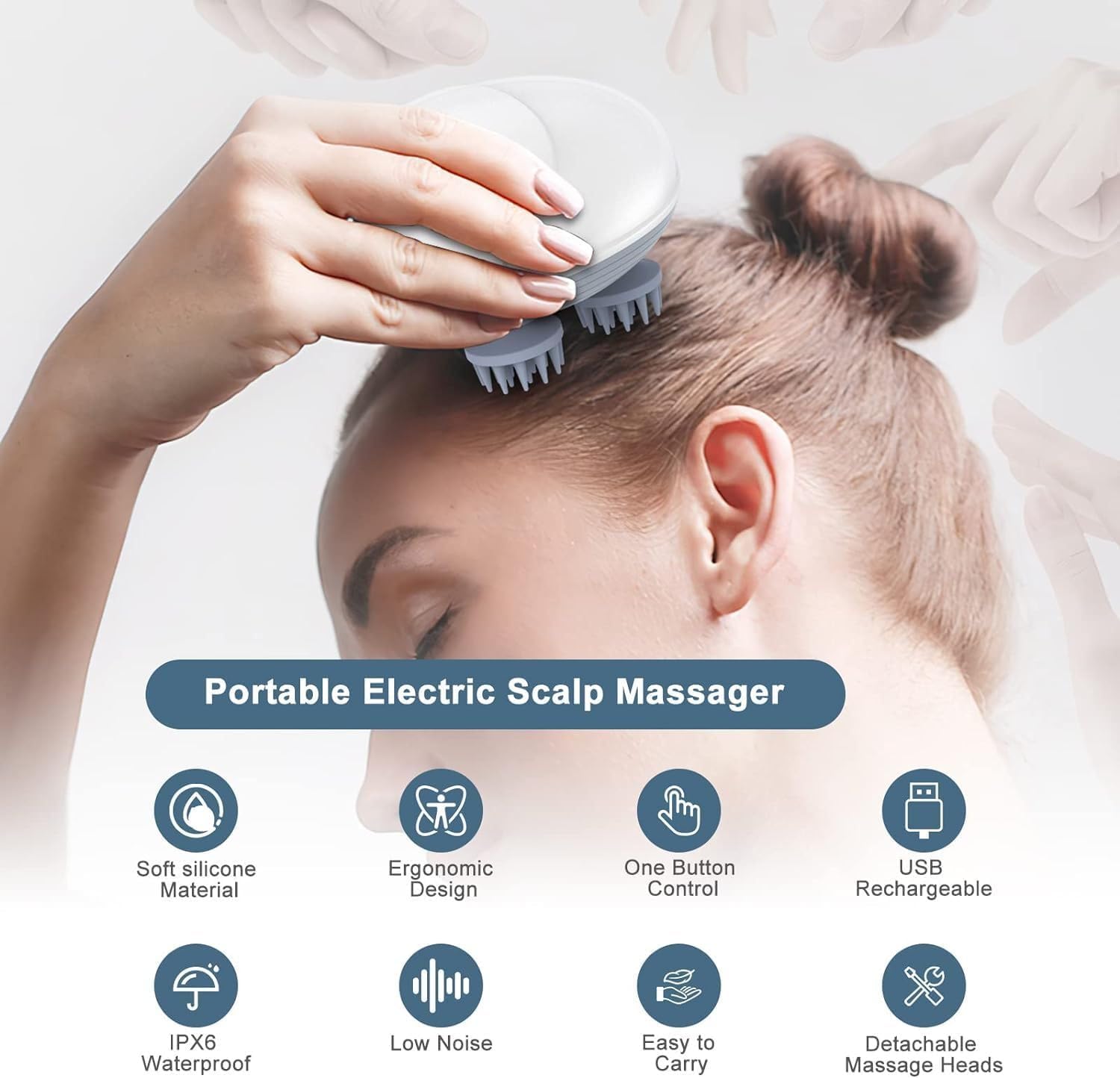 Scalp Head Massager