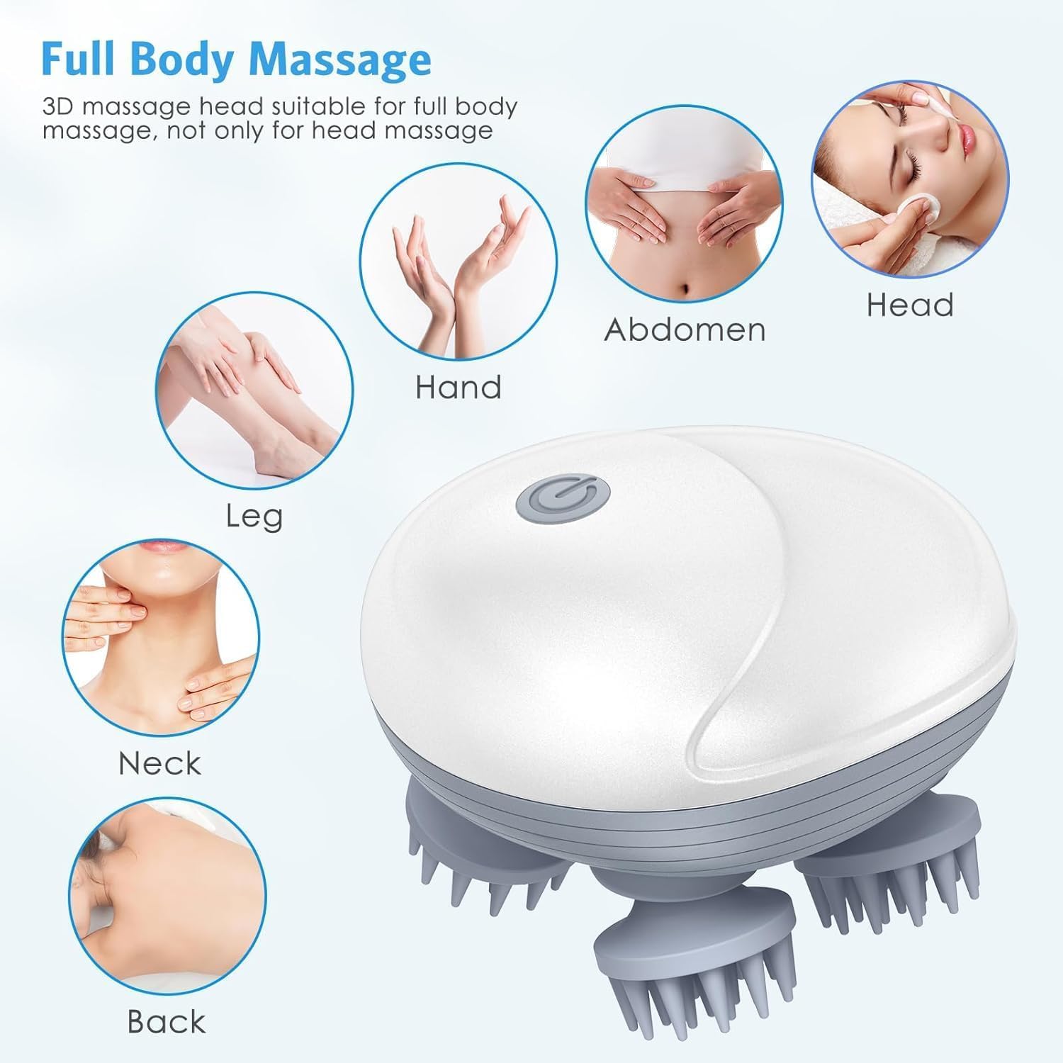 Scalp Head Massager