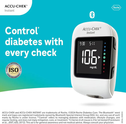 Accu-Chek Instant Glucometer Bluetooth