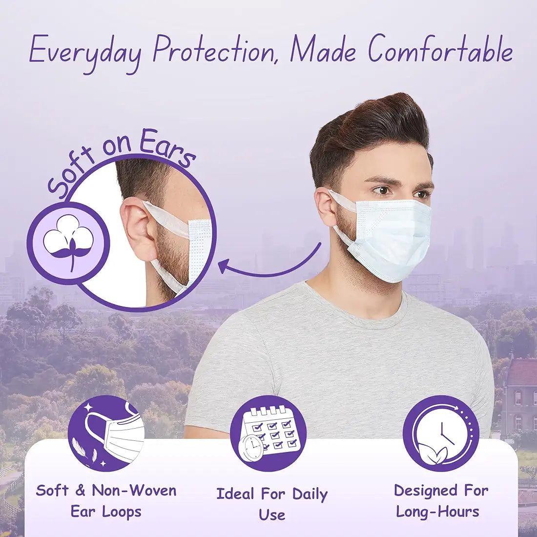Romsons 3 Ply Disposable Mask