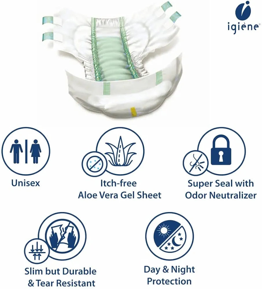 Igiene Adult Diapers (Pack of 3)