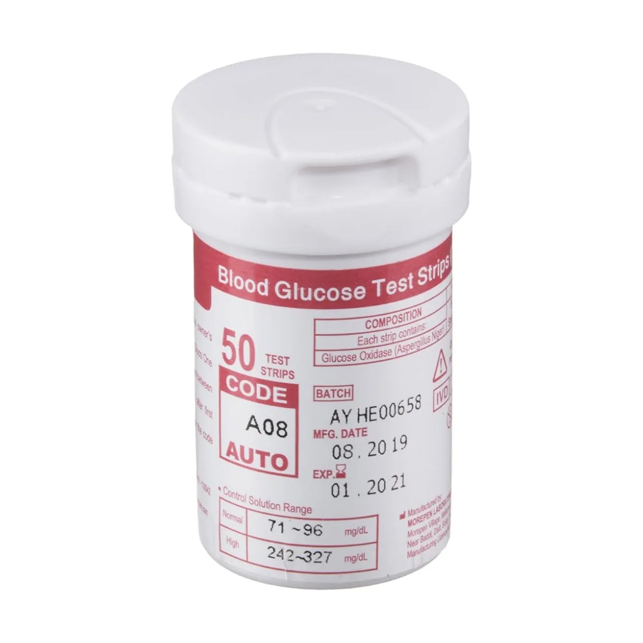 Dr. Morepen 50 Test Strips