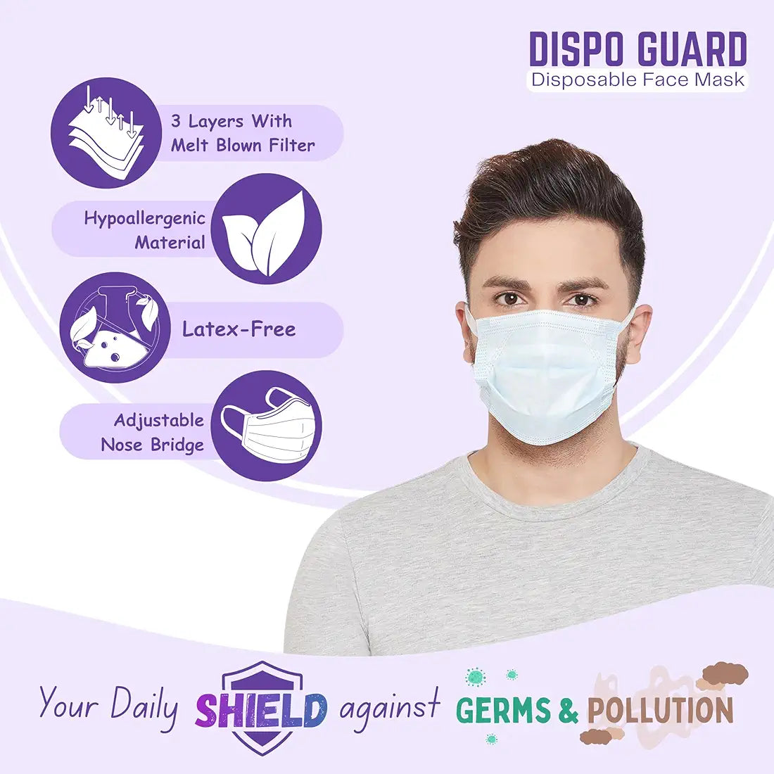 Romsons 3 Ply Disposable Mask